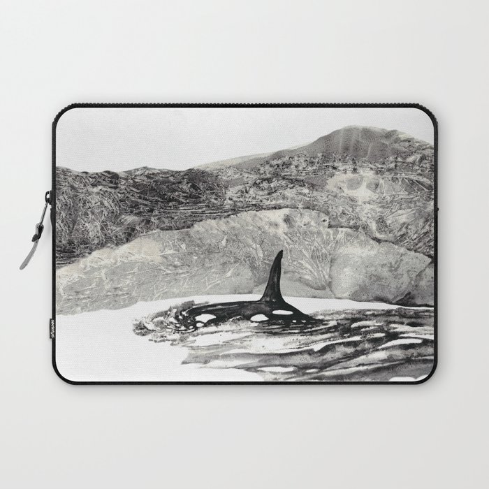 Orca Whale, Arctic Laptop Sleeve