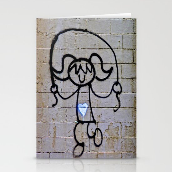 Jump Rope Street Art Stationery Cards
