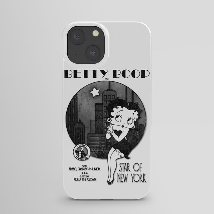 Betty Boop - Star of New York iPhone Case