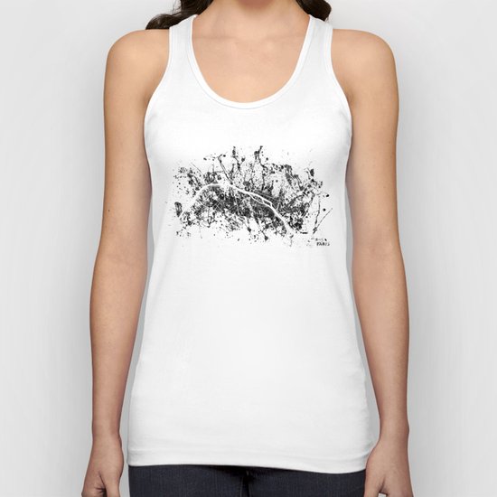PARIS Unisex Tank Top