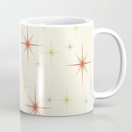 Mid Century Modern Stars 1950s Colors Coffee Mug