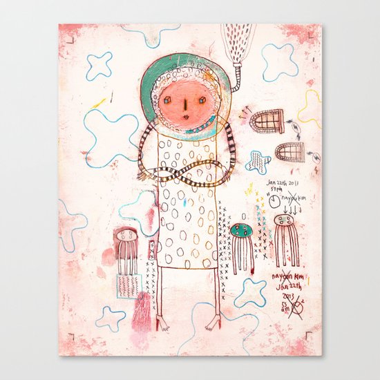 Waiting Canvas Print