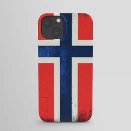 Norwegian flag iPhone Case