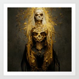 Goddess of Death Art Print