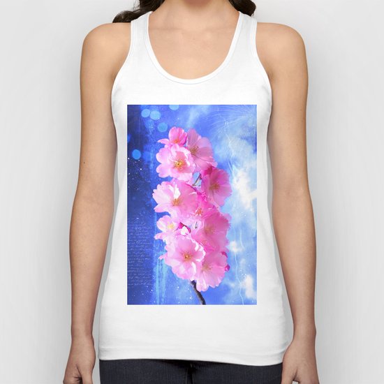 Japanese ornamental cherry Unisex Tank Top