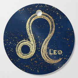 Leo Zodiac Sign Cutting Board