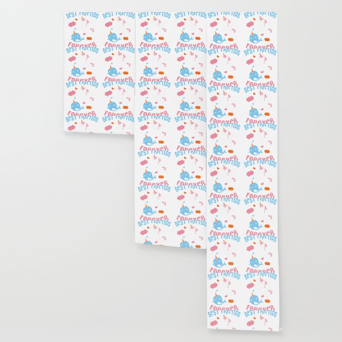 Cute Kawaii Narwhal Unicorn Bff Best Friends Forever Shirt
