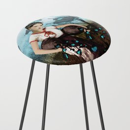 Butterflies for freedom Counter Stool
