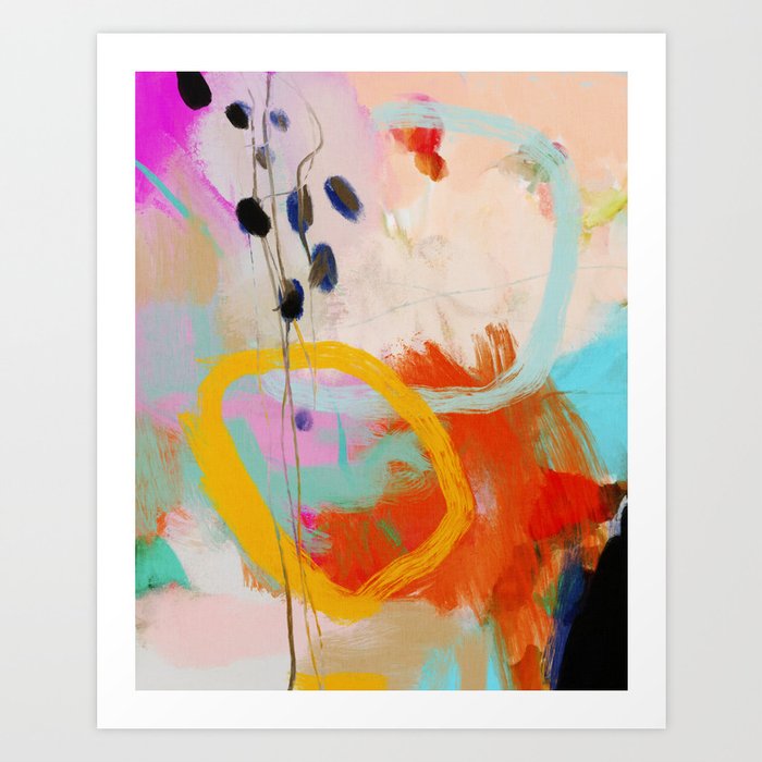 abstract composition 1 Art Print