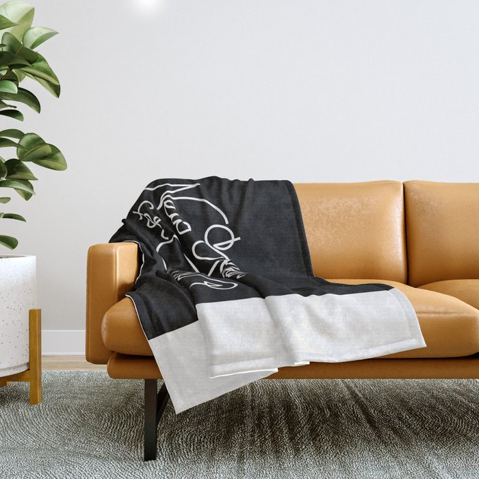 New Yorker For Life Throw Blanket