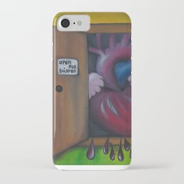 Open for business  iPhone Case