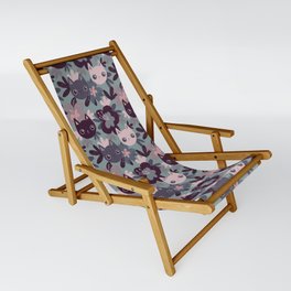 Cat floral3 Sling Chair
