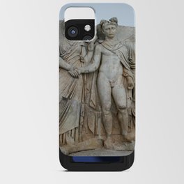 Klaudios and Agrippina Sebastion Relief Classical Art iPhone Card Case