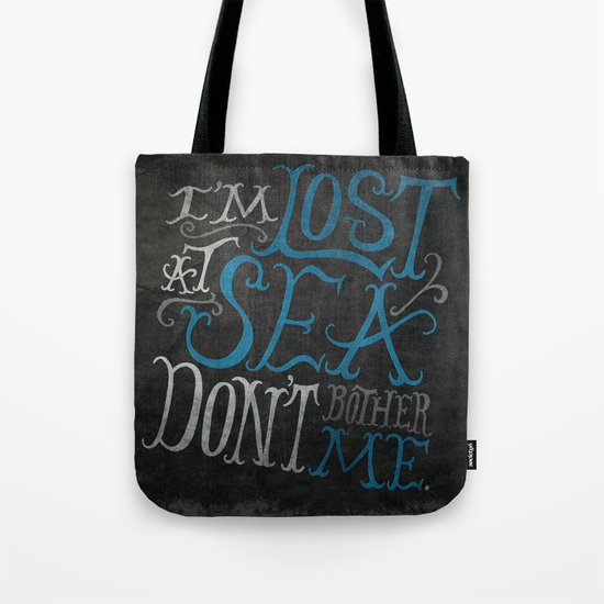 Lost at Sea Tote Bag