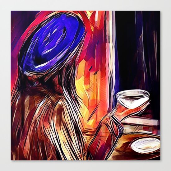 A Second Cup Canvas Print