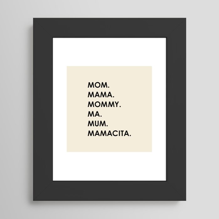 Framed Art Print