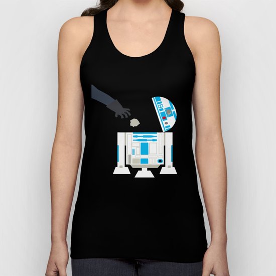 Darth Vader & r2d2 Unisex Tank Top