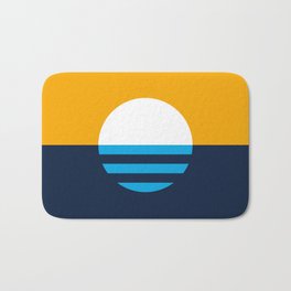 The People's Flag of Milwaukee Bath Mat | Milwaukee, Vector, Flag, Abstract, Illustration, Graphicdesign, Other, Graphic Design, Vexillology, City 