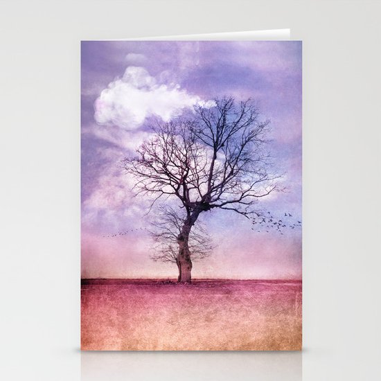 ATMOSPHERIC TREE | Early Spring Stationery Cards