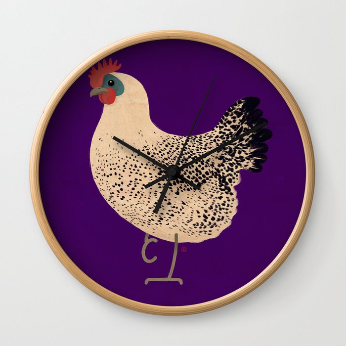 bird motif #42 Wall Clock