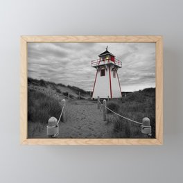 Covehead Harbor Lighthouse on Prince Edward Island Framed Mini Art Print