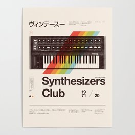 Synthesizers Club Poster