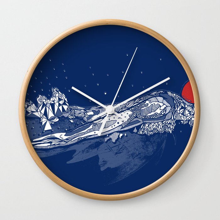 Olympic Swimmer  Wall Clock