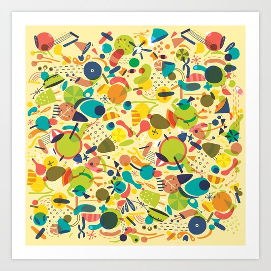 Dust Art Print