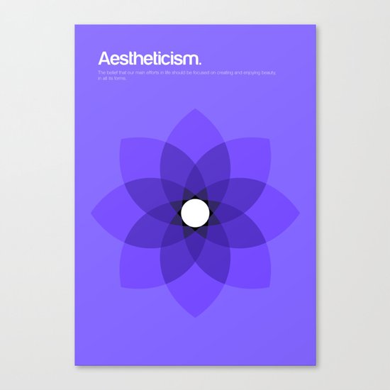 Aestheticism Canvas Print