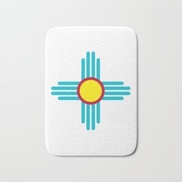 Zia Sun Bath Mat | Graphicdesign, Taos, Newmexico, Sun, Sangredechristo, Rockies, Desert, Gallup, Zia, Tucumcari 