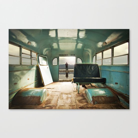 Emergency Door Canvas Print