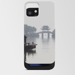 China Photography - Boat Floating In The Xi Lake In Hangzhou iPhone Card Case