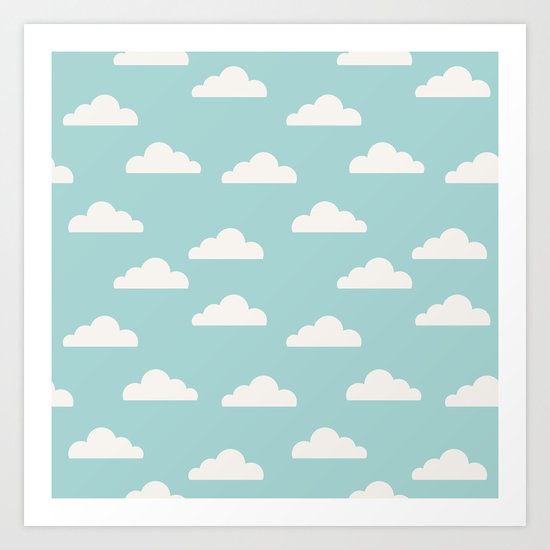Clouds Art Print