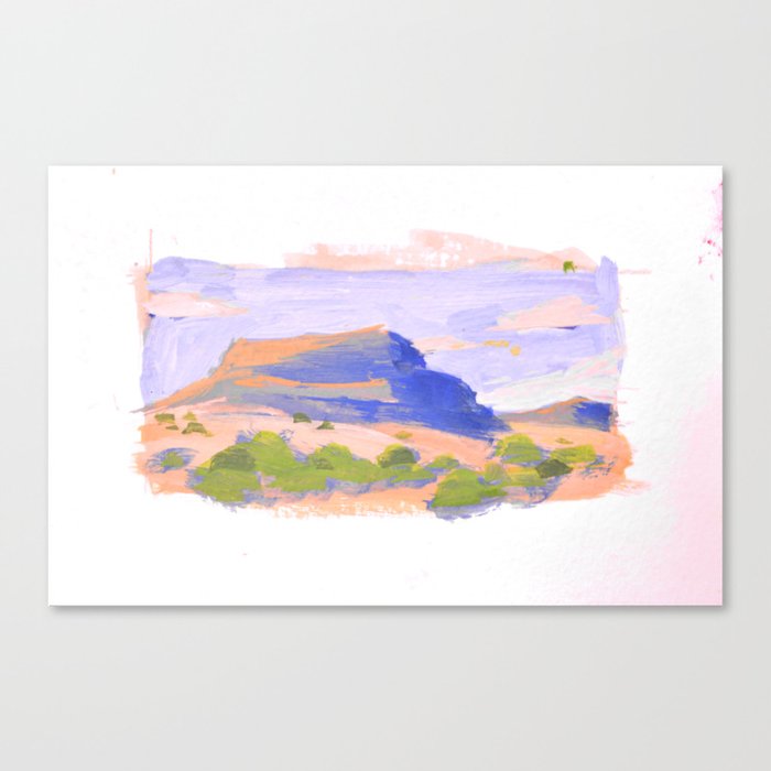 Mojave Desert Canvas Print