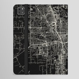 Santa Rosa, USA - Minimal City Map iPad Folio Case