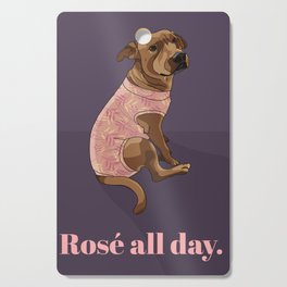 Rosé All Day Cutting Board