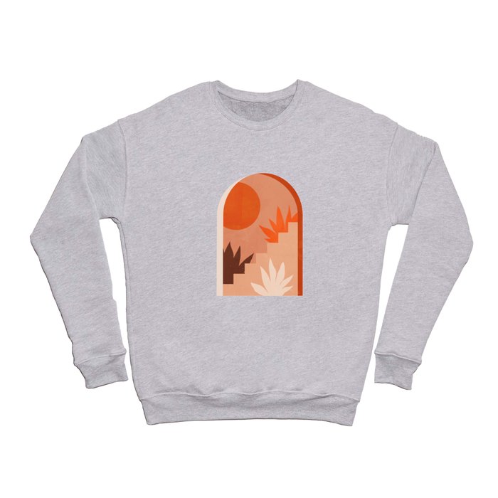 Abstraction_SUN_Bohemian_ARCHITECTURE_001AA Crewneck Sweatshirt