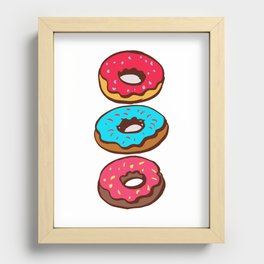 Donut Donut Recessed Framed Print