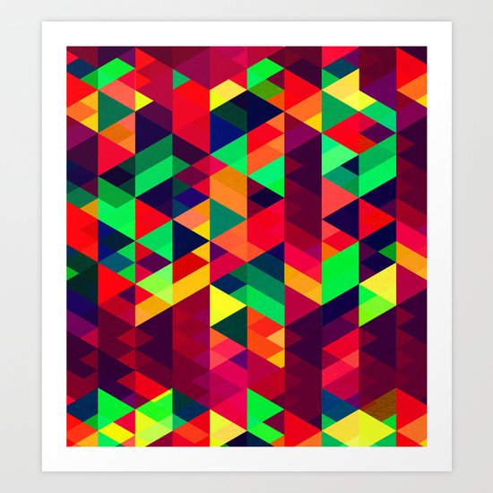 A DESERT STROLL 2.0 Art Print