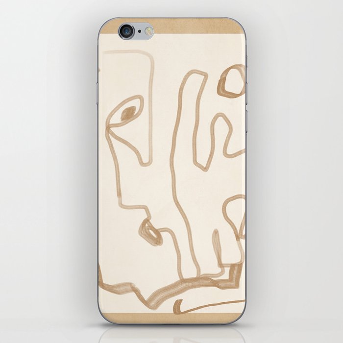 Abstract Loose Line 1 iPhone Skin