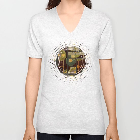 Textures/Abstract 99 Unisex V-Neck