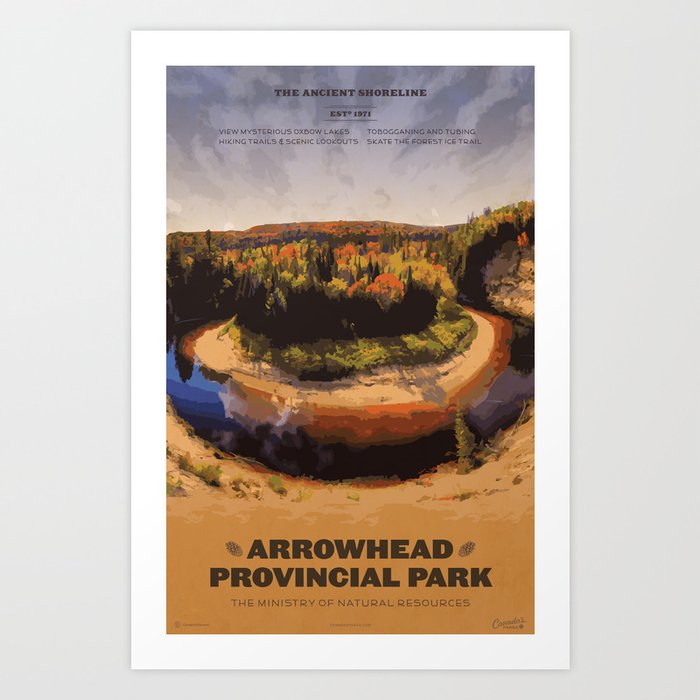Arrowhead Provincial Park Art Print