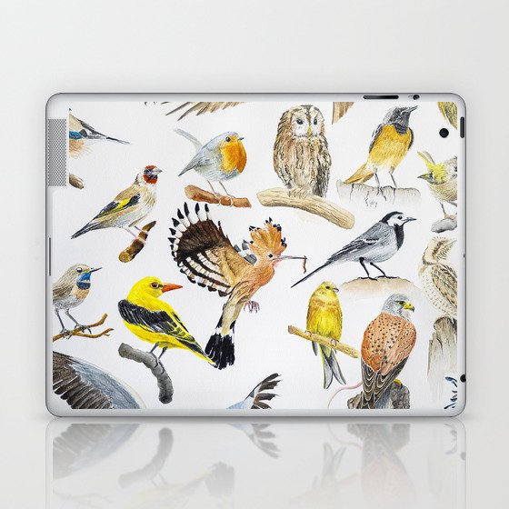 AVIARIUM / Birds of Eurasia Laptop & iPad Skin