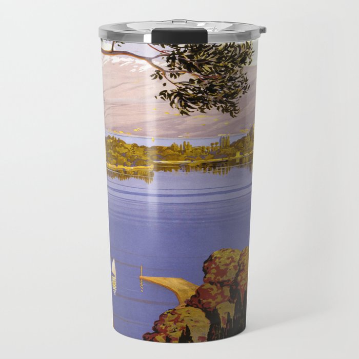 Vintage poster - Lake Garda Travel Mug