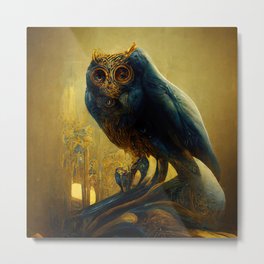 The Owl Metal Print
