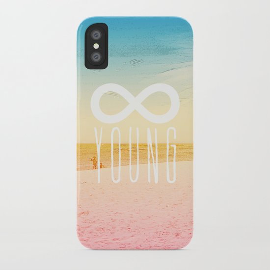 Forever Young iPhone Case
