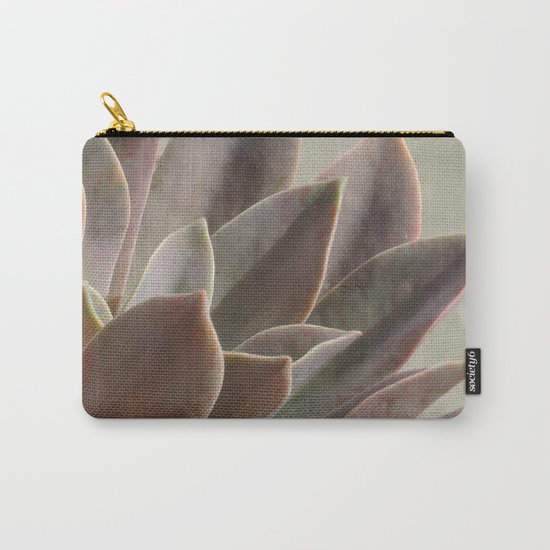 TEXTURES: Succulent Looks East Carry-All Pouch