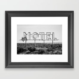MOTEL IV Framed Art Print