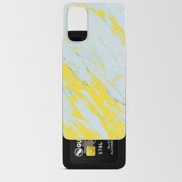 Yellow Marble Android Card Case
