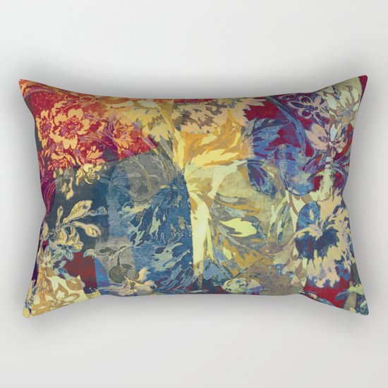 hide and seek floral 2 Rectangular Pillow